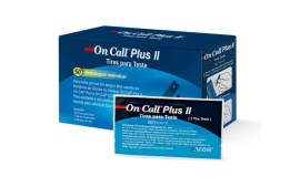 Fita Para Glicosímetro On Call Plus Ii Embalada Individualmente - 50 Unid